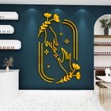  Tranh mica EPeBen dán tường nổi 3d Nail trang trí Quán Toc,Quán Nail 