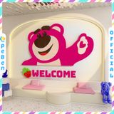  Tranh mica EPeBen dán tường nổi 3d Hình Welcome biến hình trang trí Phòng cho bé, Phòng khách,Quán Ăn,Quán coffe 