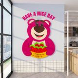  Tranh mica EPeBen dán tường nổi 3d Hình Welcome biến hình trang trí Phòng cho bé, Phòng khách,Quán Ăn,Quán coffe 