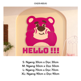  Tranh mica EPeBen dán tường nổi 3d Hình Welcome biến hình trang trí Phòng cho bé, Phòng khách,Quán Ăn,Quán coffe 