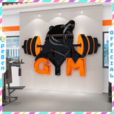  Tranh mica EPeBen dán tường nổi 3d hình Sức mạnh thể chất decor trang trí Phòng fitness, Phòng gym, Phòng giải trí 