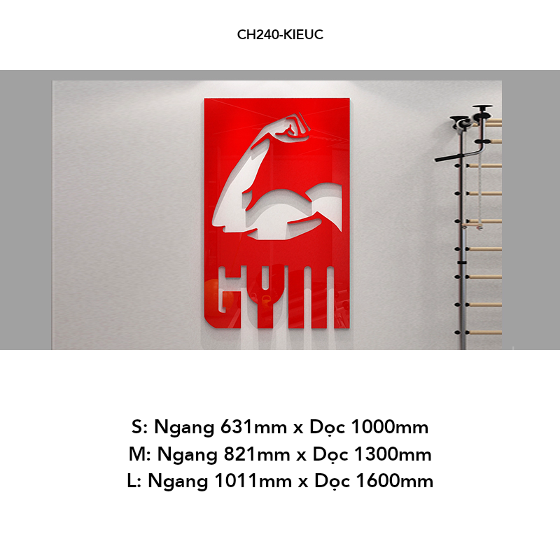  Tranh mica EPeBen dán tường nổi 3d hình Vẻ đẹp thể hình decor trang trí Phòng khách, Phòng ngủ, Phòng giải trí, Cửa hàng 