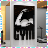  Tranh mica EPeBen dán tường nổi 3d hình Vẻ đẹp thể hình decor trang trí Phòng khách, Phòng ngủ, Phòng giải trí, Cửa hàng 