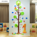  Tranh mica EPeBen dán tường nổi 3d Thước Đo Chiều Cao Lớn Cùng Cây Hoa decor trang trí Phòng ngủ cho bé, Lớp Học Mầm Non 