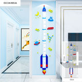  Tranh mica EPeBen dán tường nổi 3d Thước Đo Chiều Lớn mau như tên lửa decor trang trí Phòng ngủ cho bé, Lớp Học Mẫu giáo 