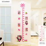  Tranh mica EPeBen dán tường nổi 3d Thước Đo Chiều Cao Hello Kitty decor trang trí Phòng ngủ cho bé, Lớp Học Mẫu giáo 