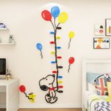  Tranh mica EPeBen dán tường nổi 3d Thước Đo Chiều Cao hình chó snoopy decor trang trí Phòng ngủ cho bé, Lớp Học Mẫu giáo 