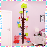  Tranh mica EPeBen dán tường nổi 3d hình Vươn cao cùng Peppa decor trang trí Phòng cho bé, Phòng khách, Mẫu giáo 