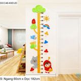  Tranh mica EPeBen dán tường nổi 3d hình Đo Chiều Cao sở Thú Trang Trí Phòng Cho Bé,Mẫu Giáo, Lớp Học 