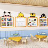  Tranh mica EPeBen dán tường nổi 3d Khung Bảng hình muôn loài vật decor trang trí Phòng ngủ cho bé, Lớp Mẫu giáo, Mầm non 