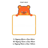  Tranh mica EPeBen dán tường nổi 3d Khung Bảng hình muôn loài vật decor trang trí Phòng ngủ cho bé, Lớp Mẫu giáo, Mầm non 