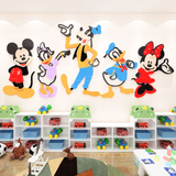  Tranh mica EPeBen dán tường nổi 3d hình Mickey và các bạn decor trang trí Phòng ngủ cho bé, Phòng khách, Lớp Mẫu giáo 