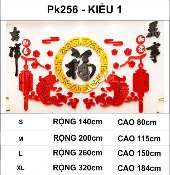  Tranh mica EPeBen dán tường nổi 3d hình long phụng rồng cá chép decor trang trí tường phòng khách, nhà hàng 