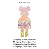  Tranh Fomex EPeBen dán tường nổi 3d Hình KAWS Decor Trang Trí Quán Nước Địa Điểm Kinh Doanh Spa Salon 