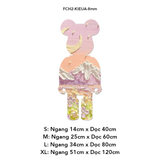  Tranh Fomex EPeBen dán tường nổi 3d Hình KAWS Decor Trang Trí Quán Nước Địa Điểm Kinh Doanh Spa Salon 