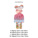  Tranh Fomex EPeBen dán tường nổi 3d Hình KAWS Decor Trang Trí Quán Nước Địa Điểm Kinh Doanh Spa Salon 