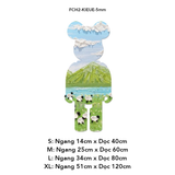  Tranh Fomex EPeBen dán tường nổi 3d Hình KAWS Decor Trang Trí Quán Nước Địa Điểm Kinh Doanh Spa Salon 