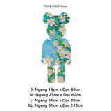  Tranh Fomex EPeBen dán tường nổi 3d Hình KAWS Decor Trang Trí Quán Nước Địa Điểm Kinh Doanh Spa Salon 