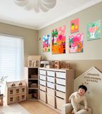  Tranh Fomex EPeBen dán tường nổi 3d Phong Cảnh Biển trang trí Phòng cho bé, Phòng ngủ, Mẫu giáo 