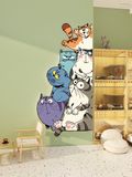  Tranh Fomex EPeBen dán tường nổi 3d Chú Mèo Đáng Yêu  trang trí Cửa Hàng,Spa Thú Cưng 