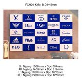  Tranh Fomex EPeBen dán tường nổi 3d Thương Hiệu Cao Cấp trang trí Cửa Hàng 