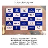  Tranh Fomex EPeBen dán tường nổi 3d Thương Hiệu Cao Cấp trang trí Cửa Hàng 