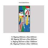  Tranh Fomex EPeBen dán tường nổi 3d Hình Nghệ Thuật Trừu Tượng Decor Trang Trí Cửa Hàng, Quán Ăn, Địa Điểm Kinh Doanh 