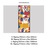  Tranh Fomex EPeBen dán tường nổi 3d Hình Nghệ Thuật Trừu Tượng Decor Trang Trí Cửa Hàng, Quán Ăn, Địa Điểm Kinh Doanh 