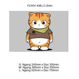  Tranh Fomex EPeBen dán tường nổi 3d Mèo Đáng iu trang trí Phòng Trà,Nhà Hàng,Quán Nước 