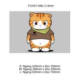  Tranh Fomex EPeBen dán tường nổi 3d Mèo Đáng iu trang trí Phòng Trà,Nhà Hàng,Quán Nước 