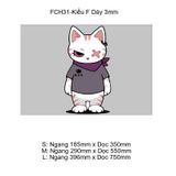  Tranh Fomex EPeBen dán tường nổi 3d Mèo Đáng iu trang trí Phòng Trà,Nhà Hàng,Quán Nước 
