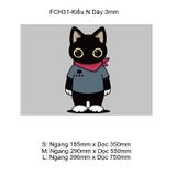  Tranh Fomex EPeBen dán tường nổi 3d Mèo Đáng iu trang trí Phòng Trà,Nhà Hàng,Quán Nước 