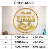  Tranh mica EPeBen dán tường nổi 3d hình miếng bánh pizza trang trí cửa hàng bánh, nhà hàng đồ ăn nhanh, burger, gà rán 
