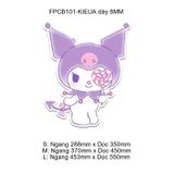  Tranh Fomex EPeBen dán tường nổi 3d  công chúa Melody Trang Trí Phòng Trẻ Cho Bé, Mầm non, Mẫu Giáo,Phòng Ngủ 