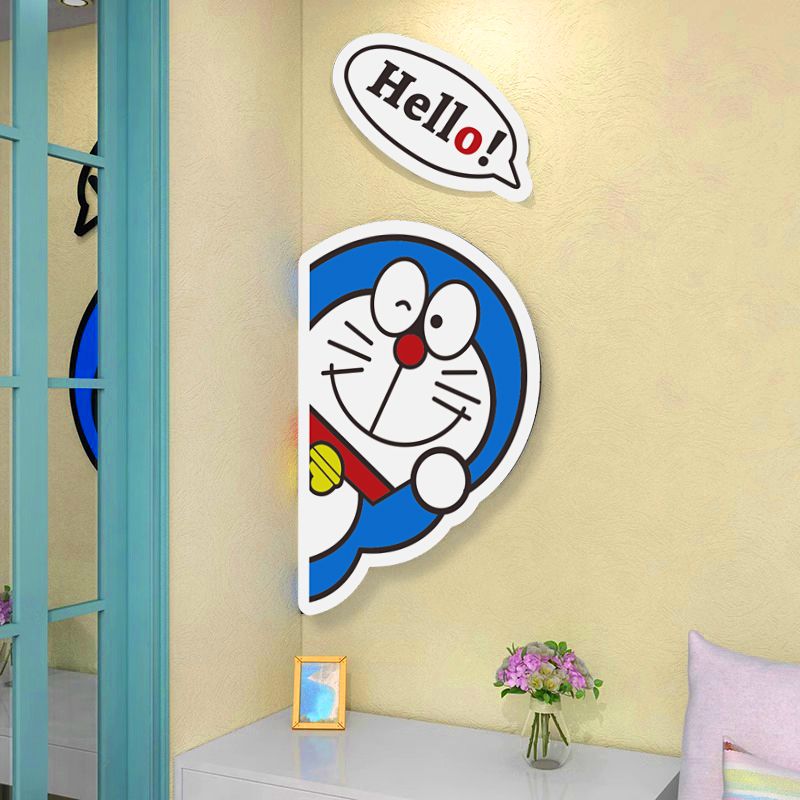  Tranh Fomex EPeBen dán tường nổi 3d Doraemon Hello Trang Trí Phòng Trẻ Cho Bé, Mầm non, Mẫu Giáo 