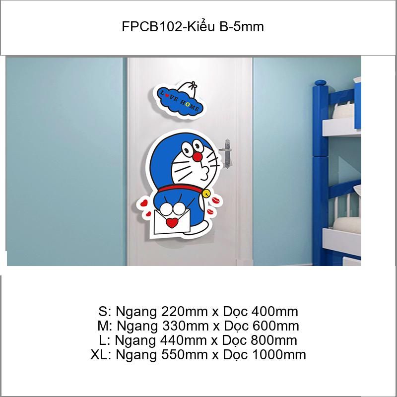  Tranh Fomex EPeBen dán tường nổi 3d Doraemon Hello Trang Trí Phòng Trẻ Cho Bé, Mầm non, Mẫu Giáo 