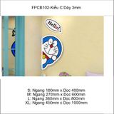  Tranh Fomex EPeBen dán tường nổi 3d Doraemon Hello Trang Trí Phòng Trẻ Cho Bé, Mầm non, Mẫu Giáo 