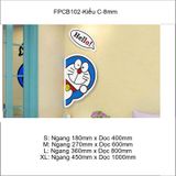  Tranh Fomex EPeBen dán tường nổi 3d Doraemon Hello Trang Trí Phòng Trẻ Cho Bé, Mầm non, Mẫu Giáo 