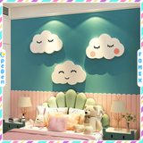  Tranh Fomex EPeBen dán tường nổi 3d  Thỏ Và Mây Trang Trí Phòng Trẻ Cho Bé, Mầm non, Mẫu Giáo 