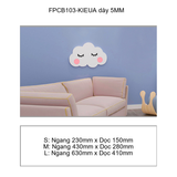  Tranh Fomex EPeBen dán tường nổi 3d  Thỏ Và Mây Trang Trí Phòng Trẻ Cho Bé, Mầm non, Mẫu Giáo 