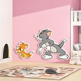  Tranh Fomex EPeBen dán tường nổi 3d Tom và Jerry Trang Trí Phòng Trẻ Cho Bé, Mầm non, Mẫu Giáo 