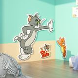  Tranh Fomex EPeBen dán tường nổi 3d Tom và Jerry Trang Trí Phòng Trẻ Cho Bé, Mầm non, Mẫu Giáo 