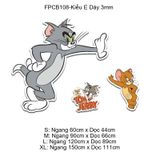  Tranh Fomex EPeBen dán tường nổi 3d Tom và Jerry Trang Trí Phòng Trẻ Cho Bé, Mầm non, Mẫu Giáo 