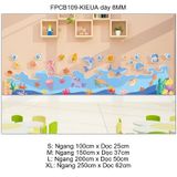  Tranh Fomex EPeBen dán tường nổi 3d Đại Dương Trang Trí Phòng Trẻ Cho Bé, Mầm non, Mẫu Giáo 
