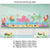  Tranh Fomex EPeBen dán tường nổi 3d Đại Dương Trang Trí Phòng Trẻ Cho Bé, Mầm non, Mẫu Giáo 