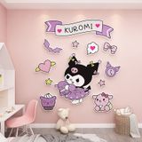  Tranh Fomex EPeBen dán tường nổi 3d Sanrio hoạt hình trang trí Phòng cho bé, Mẫu giáo 