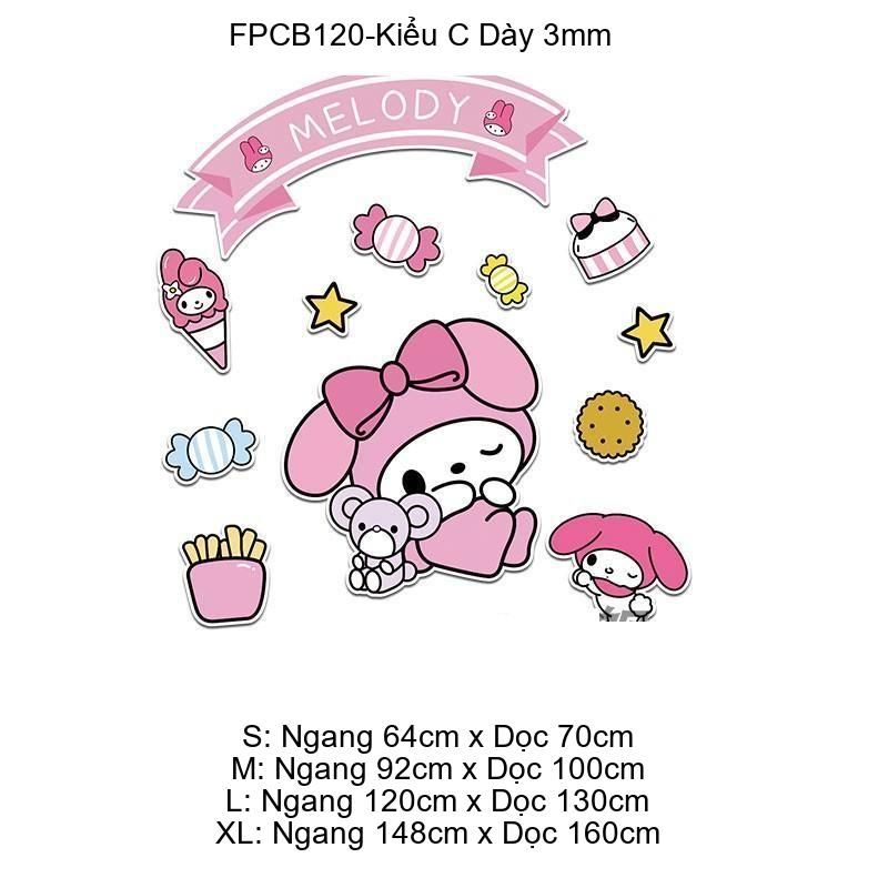  Tranh Fomex EPeBen dán tường nổi 3d Sanrio hoạt hình trang trí Phòng cho bé, Mẫu giáo 