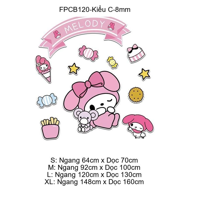  Tranh Fomex EPeBen dán tường nổi 3d Sanrio hoạt hình trang trí Phòng cho bé, Mẫu giáo 