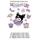  Tranh Fomex EPeBen dán tường nổi 3d Sanrio hoạt hình trang trí Phòng cho bé, Mẫu giáo 