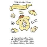  Tranh Fomex EPeBen dán tường nổi 3d Sanrio hoạt hình trang trí Phòng cho bé, Mẫu giáo 
